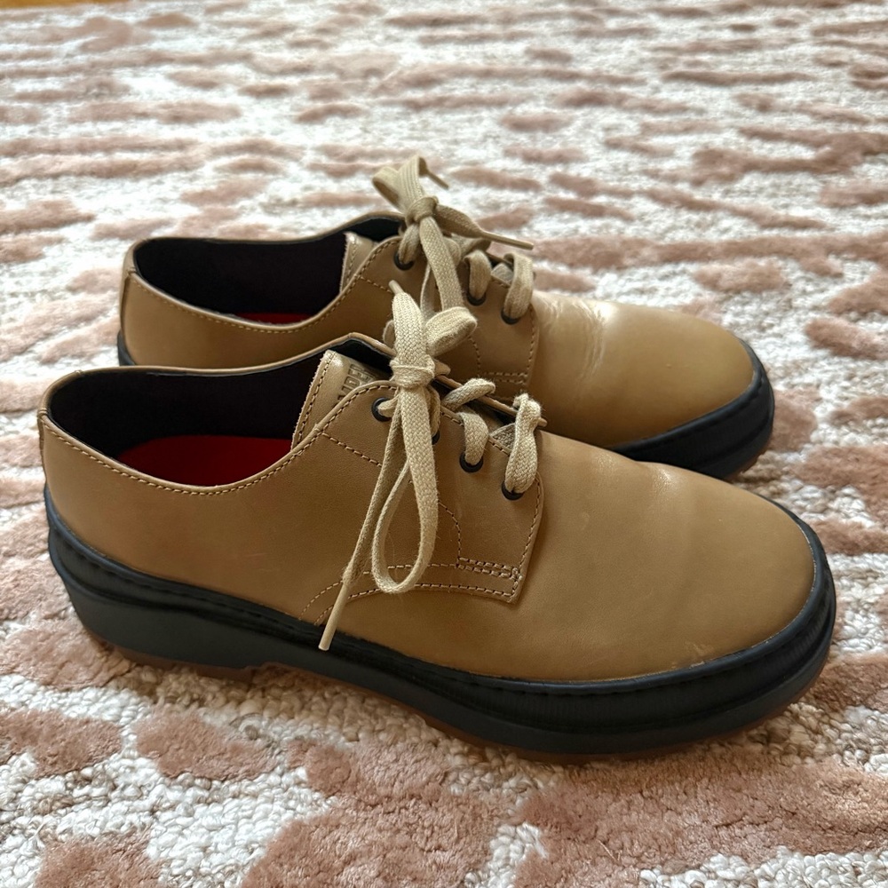 Camper Brutus Trek MICHELIN Beige Leather Shoes – Women’s EU 40 - Picture 3 of 10